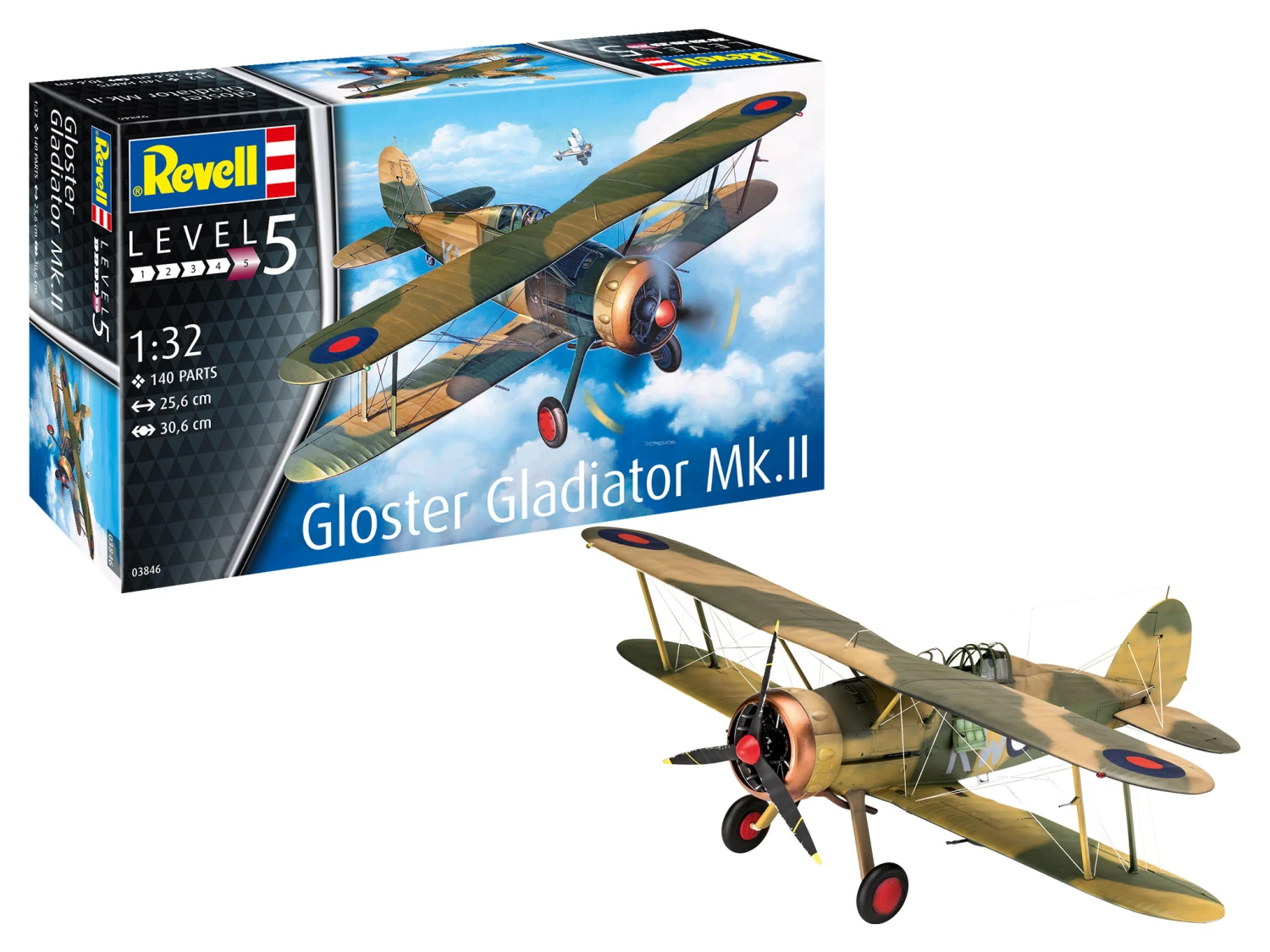 Revell Gloster Gladiator Mk.II 1:32 Scale