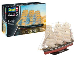 Russian Barque Kruzenshtern 1:200 Scale
