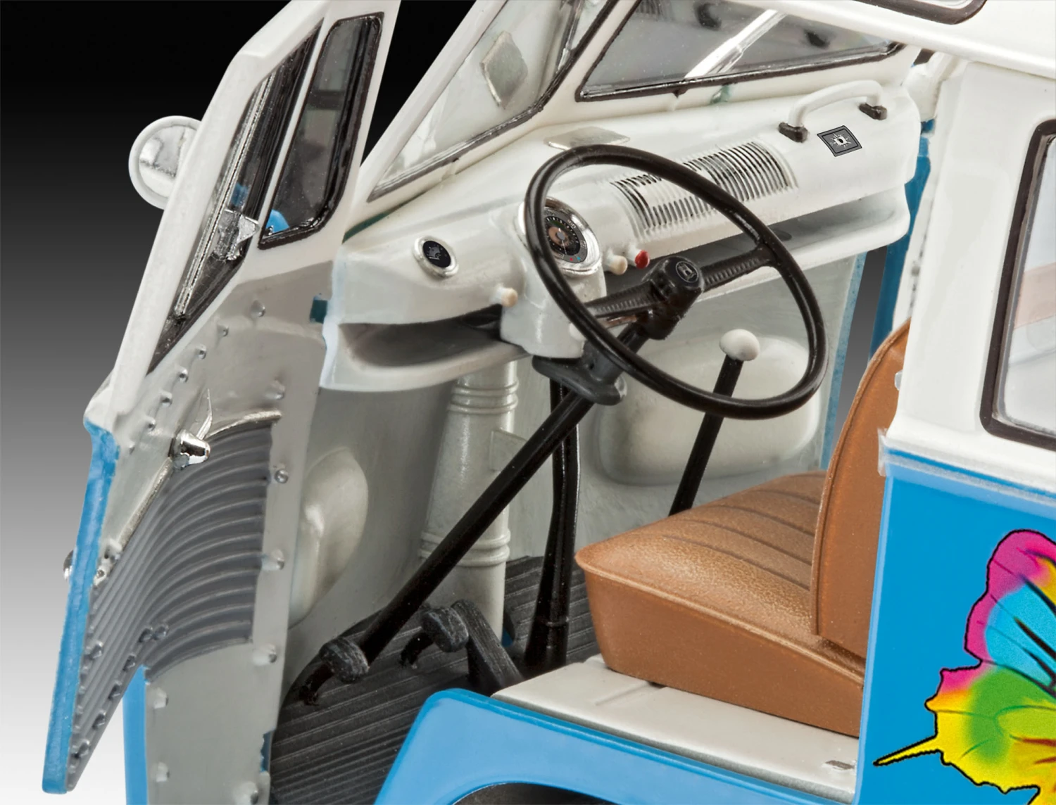 Revell Of Germany Volkswagen Samba T1 "Flower Power" 1/24 Scale - Image 6