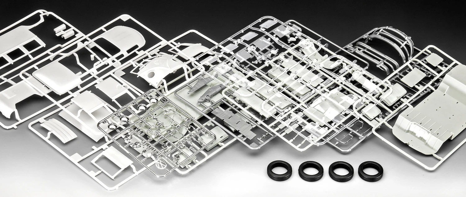 Revell Of Germany Volkswagen Samba T1 "Flower Power" 1/24 Scale - Image 3