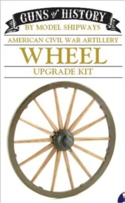 Guns Of History CANNON WOODEN WHEEL SET 1:16 SCALE