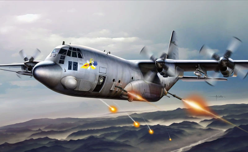 Italeri AC-130H Spectre Gunship 1:72 Scale - Image 3