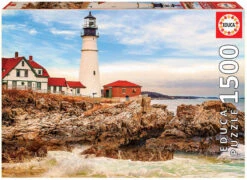 EDUCA BORRAS - 1500 PCS. Rocky Lighthouse Puzzle