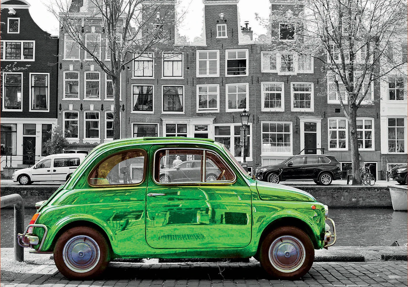 EDUCA BORRAS - 1000 PCS. Car In Amsterdam Puzzle - Image 2