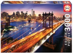 EDUCA BORRAS - 3000 PCS. Manhattan At Dusk Puzzle