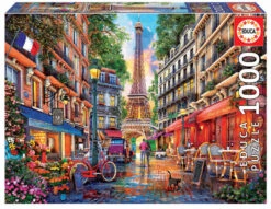 EDUCA BORRAS - 1000 Pcs. Paris, Dominic Davison Puzzle