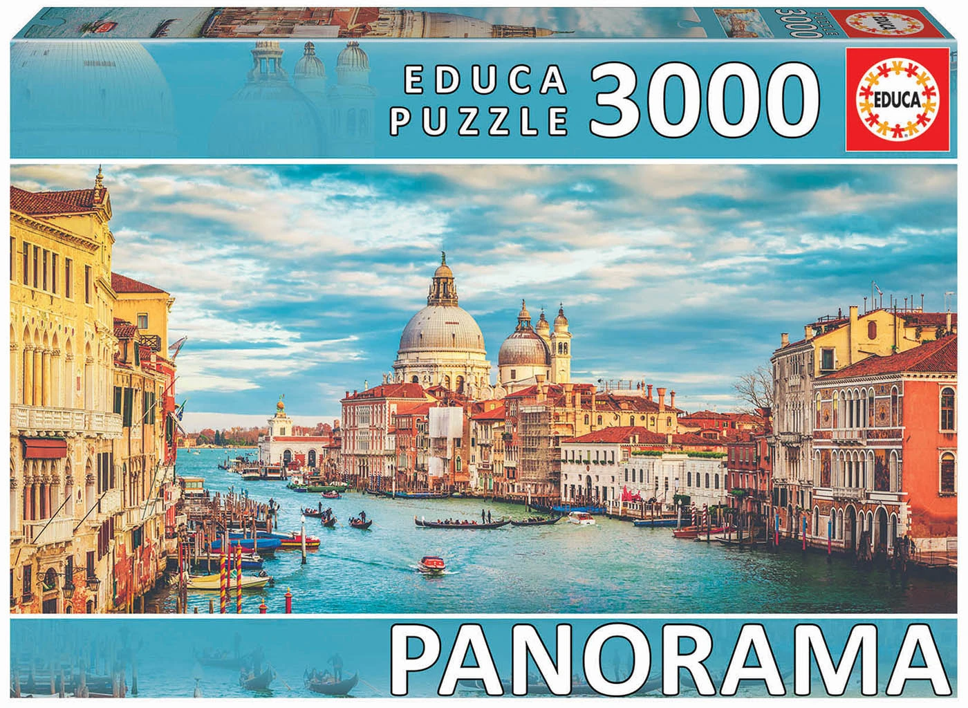 EDUCA BORRAS - 3000 PCS. Grand Canal Venice ´Panorama´ Puzzle