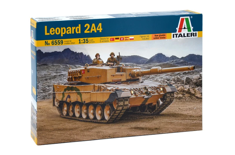 Italeri Leopard 2A4 1:35 Scale