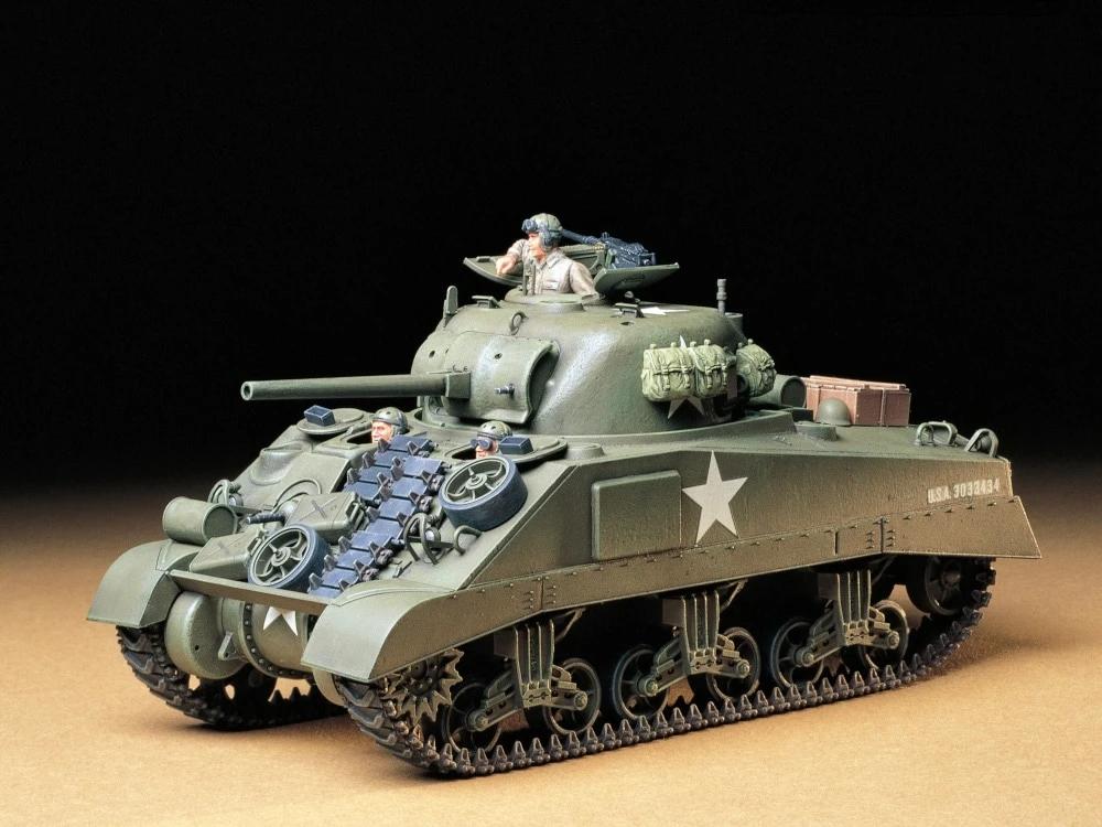 Tamiya U.S. Medium Tank M4 Sherman Early Production 1:35 Scale