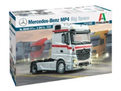 Italeri Mercedes Benz Actros MP4 Big Space 1:24 Scale