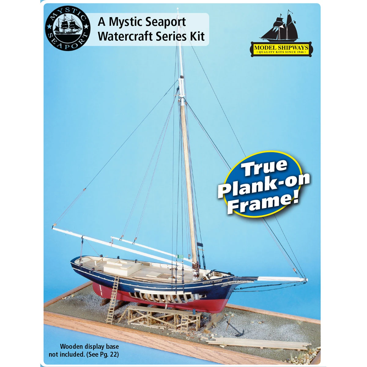 Model Shipways EMMA C. BERRY LOBSTER SMACK 1:32 SCALE - Image 7