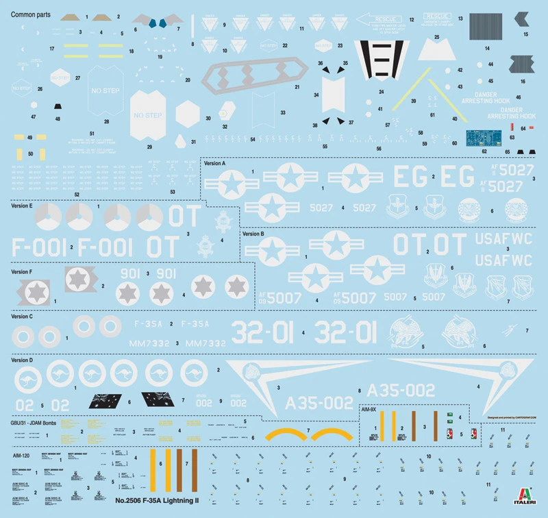 ITALERI F-35A Lighting II 1:32 Scale - Image 2