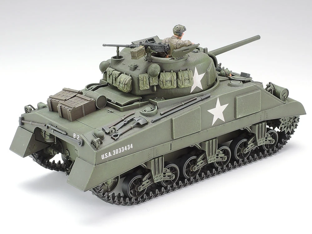 Tamiya U.S. Medium Tank M4 Sherman Early Production 1:35 Scale - Image 2