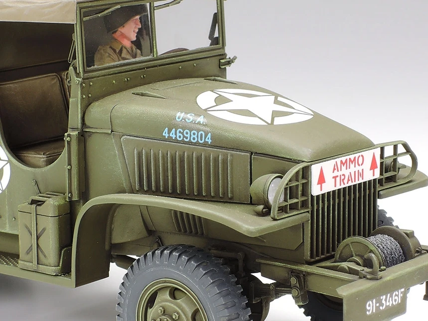 Tamiya US 2.5 TON 6X6 CARGO TRUCK 1:35 Scale - Image 4
