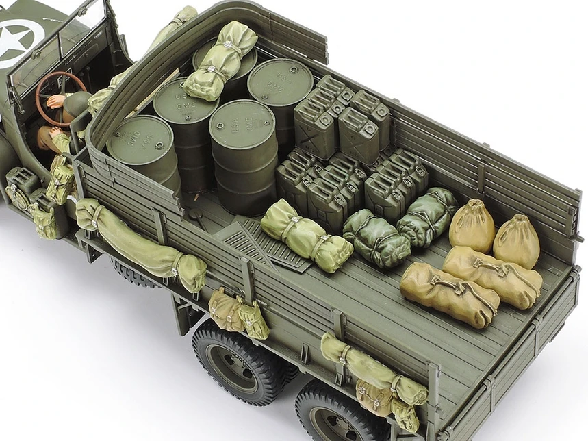 Tamiya US 2.5 TON 6X6 CARGO TRUCK 1:35 Scale - Image 5