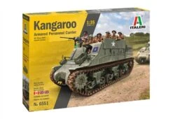 Italeri 6551s Kangaroo Armored Personnel Carrier 1/35 Scale