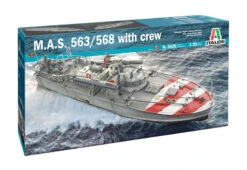 Italeri #5626 M.A.S 568 4a Serie With Crew 1:35 Scale