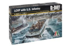 Italeri LCVP With US Infantry 1:35 Scale
