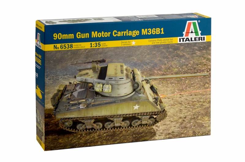 Italeri 90mm Gun Motor Carriage M36B1 1:35 Scale