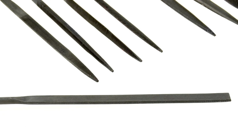 Hawk Fine Cut Needle File Set, 12Pc. 5-1/2" (3mm X 140mm) - Image 4