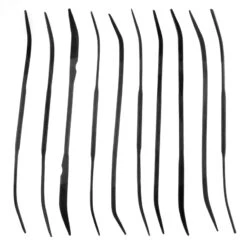Model Expo Tools - 10 Pc. Fine Cut Riffler Set - 3 X 140mm