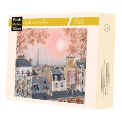 Michele Wilson Puzzles - PINK SKY IN WINTER - (750)