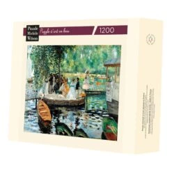 Michele Wilson Puzzles - LA GRENOUILLERE - RESTAURANT ON SEINE - (1200)