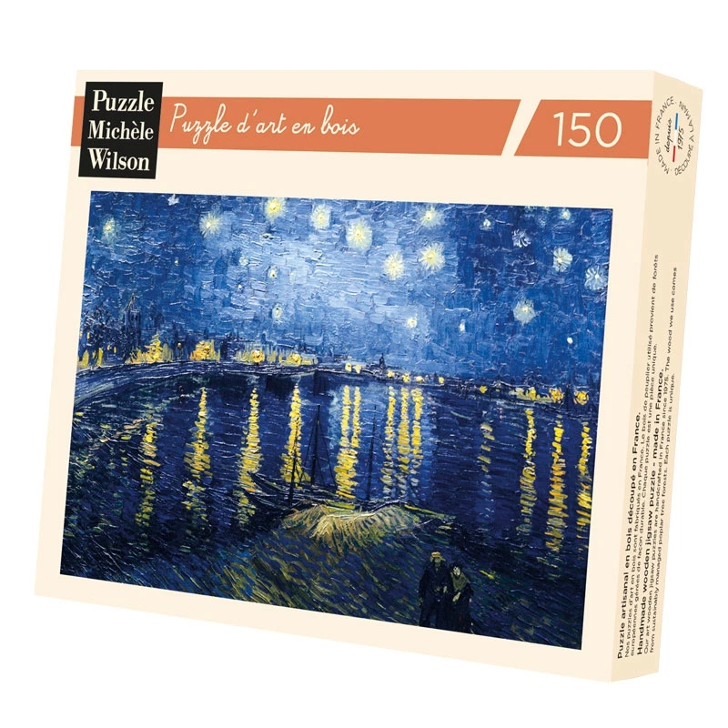 Michele Wilson Puzzles - STARRY NIGHT ON THE RHONE RIVER - (150)