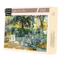 Michele Wilson Puzzles - THE ALCAZAR GARDENS Of SEVILLE - (350)
