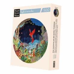 Michele Wilson Puzzles - NOCTURNAL MACAW AND ITS CHILDREN - (500)