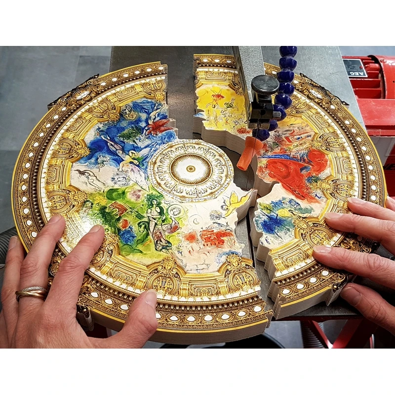 Michele Wilson Puzzles - CEILING OF THE OPERA - PARIS - (350) - Image 4