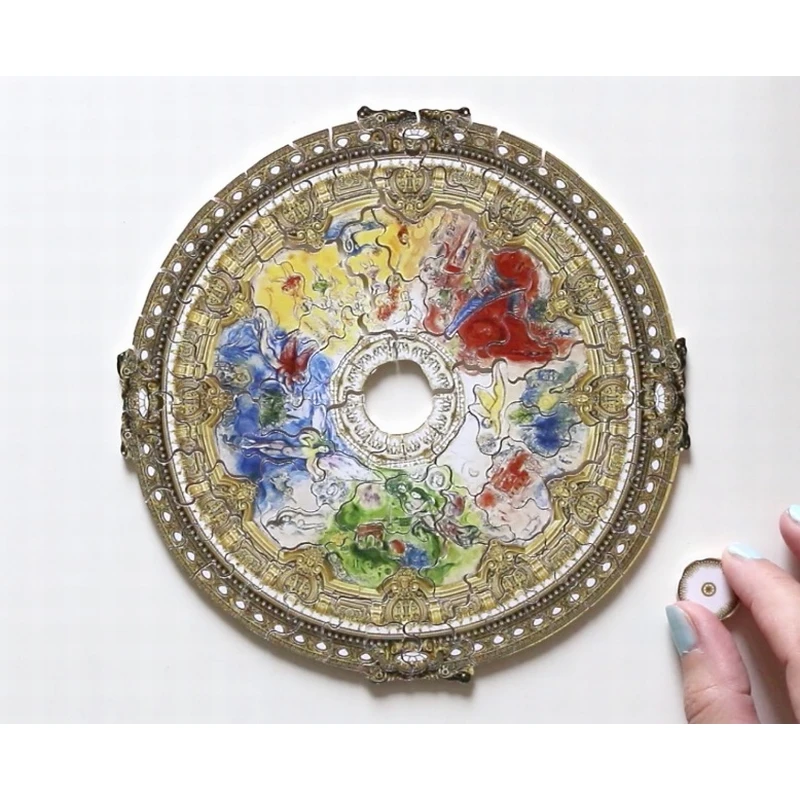 Michele Wilson Puzzles - CEILING OF THE OPERA - PARIS - (80) - Image 3