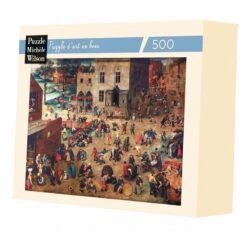 Michele Wilson Puzzles - CHILDREN PLAYING - BRUEGAL - (500)