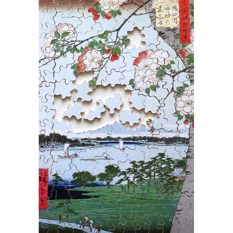 Michele Wilson Puzzles - APPLE TREES IN BLOOM - (150) - Image 3