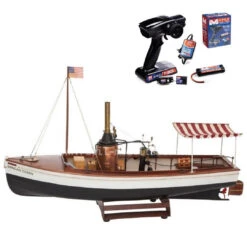 Billing Boats African Queen 1:12 - Plastic Hull + R/C Combo Set