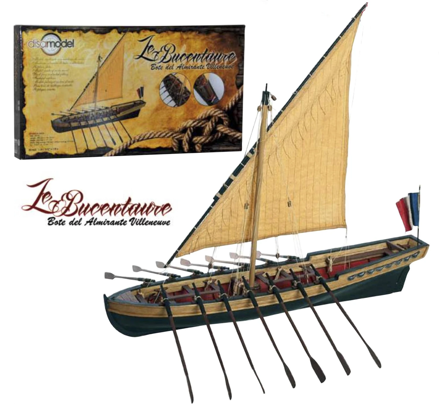 Disar Le Bucentaure Launch 1:30 Scale