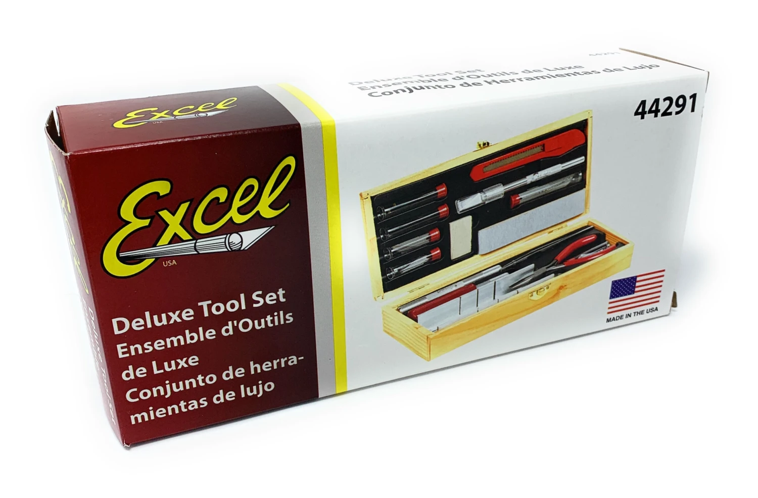 Excel Deluxe Ship Modelers Tool Set In Wooden Box - Image 3