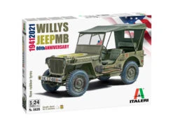 Italeri Willys Jeep MB 80th Anniversary 1941-2021 1:24 Scale