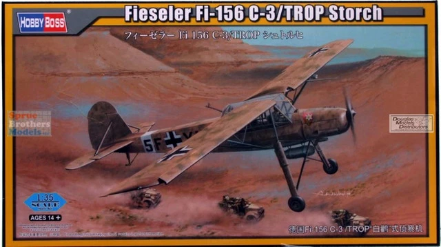 HOBBY BOSS FIESELER FI-156 C-3/TROP STORCH 1/35 1/35 Scale