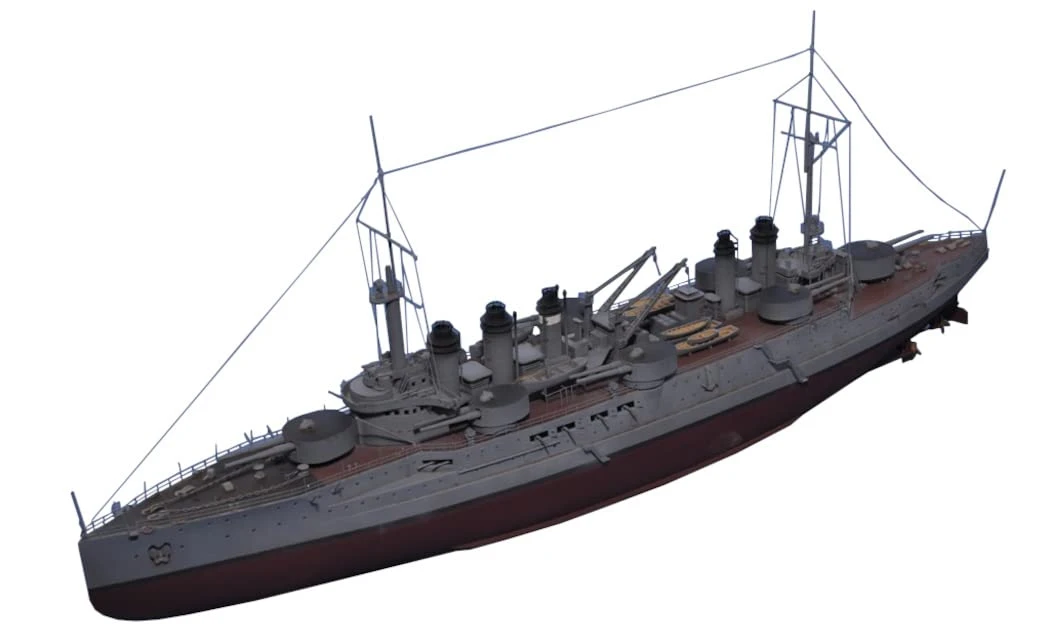 HOBBY BOSS FRANCE PRE-DREADNOUGH BATTLESHIP VOLTAIRE 1/350 Scale - Image 3
