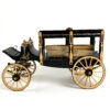 Model Trailways 1895 Horse-Drawn Hearse Wagon Wood & Metal Model Kit 1:12 Scale
