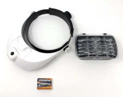 2 LED Illuminating Headband Magnifier