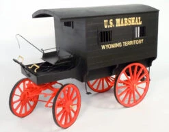 U.S. MARSHAL’S JAIL WAGON 1885 Wyoming Territory