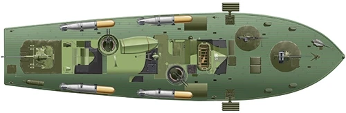 Italeri ELCO 80 'PT - 596 TORPEDO BOAT - Image 17