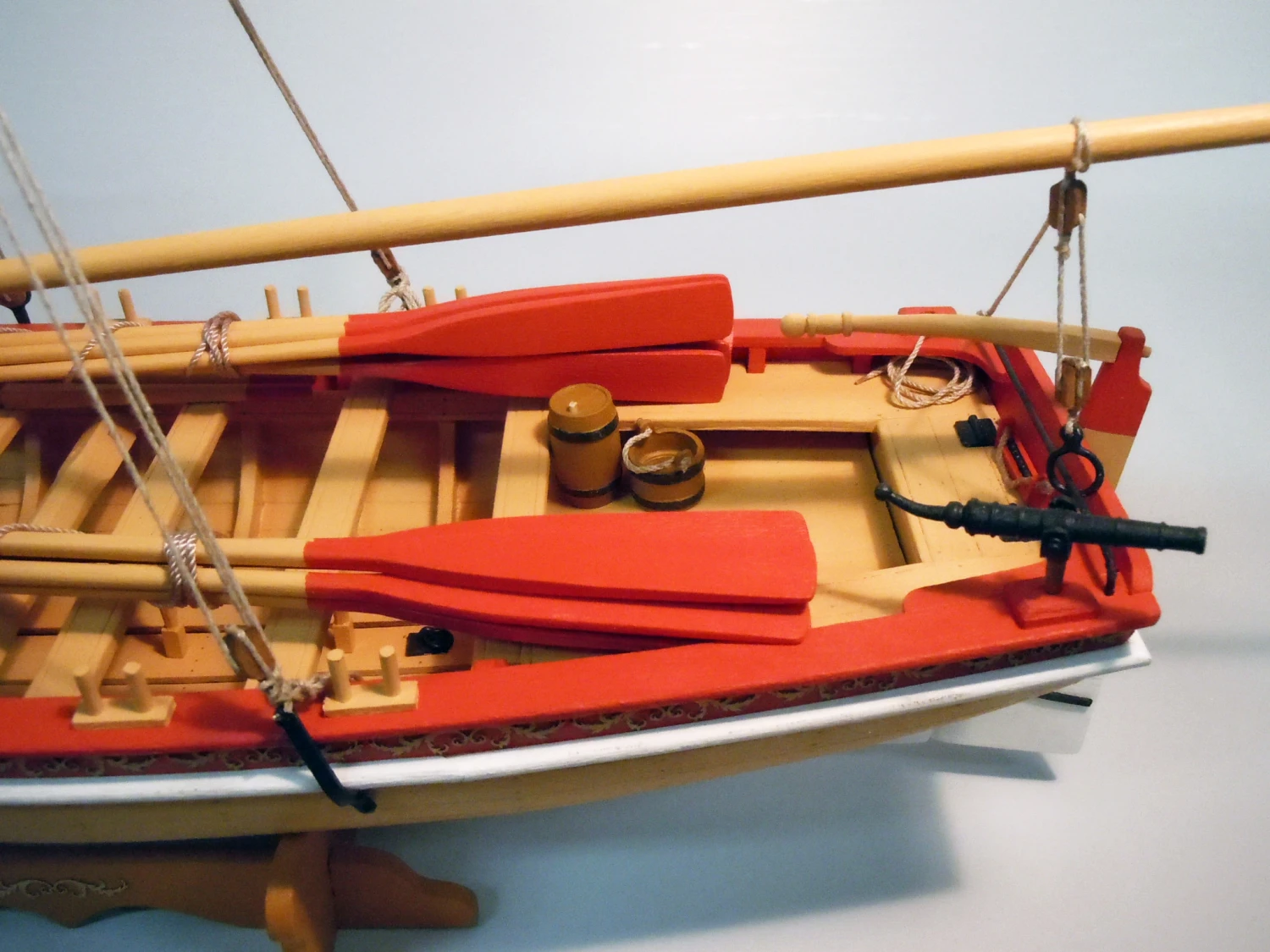 Model Shipways 18th Century Armed Longboat 1:24 Scale With Tools & Paint - Image 4