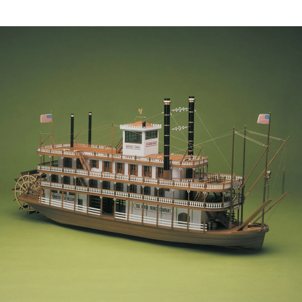 Mantua 734 Mississippi River Steamboat Model Ship Kit - 1:50 Scale