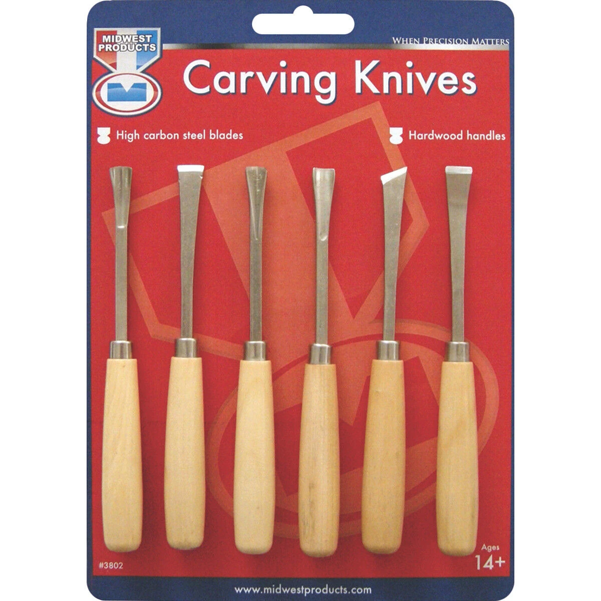 Midwest Carving Knives 6pc Set