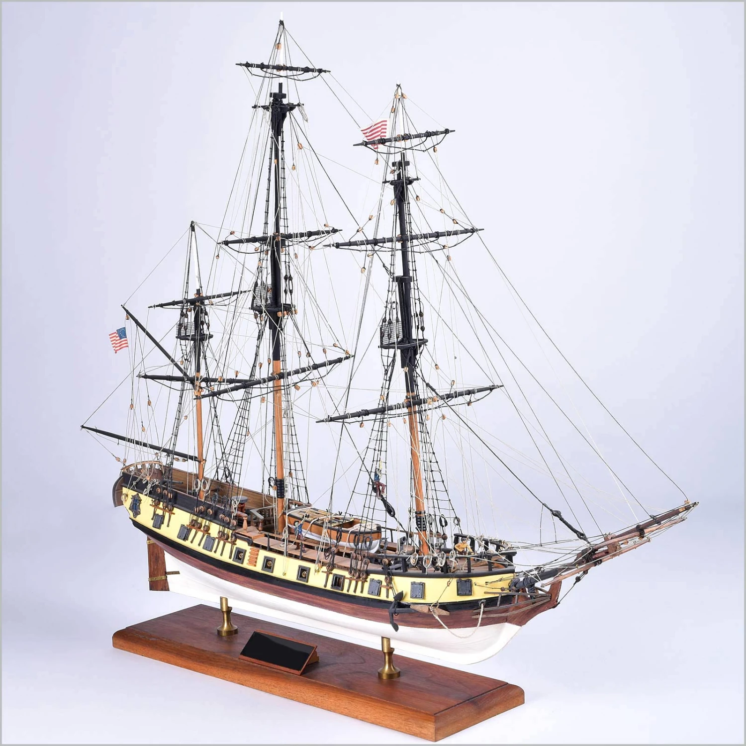 Model Shipways Rattlesnake US Privateer 1:64 Scale Master Builders Combo Set
