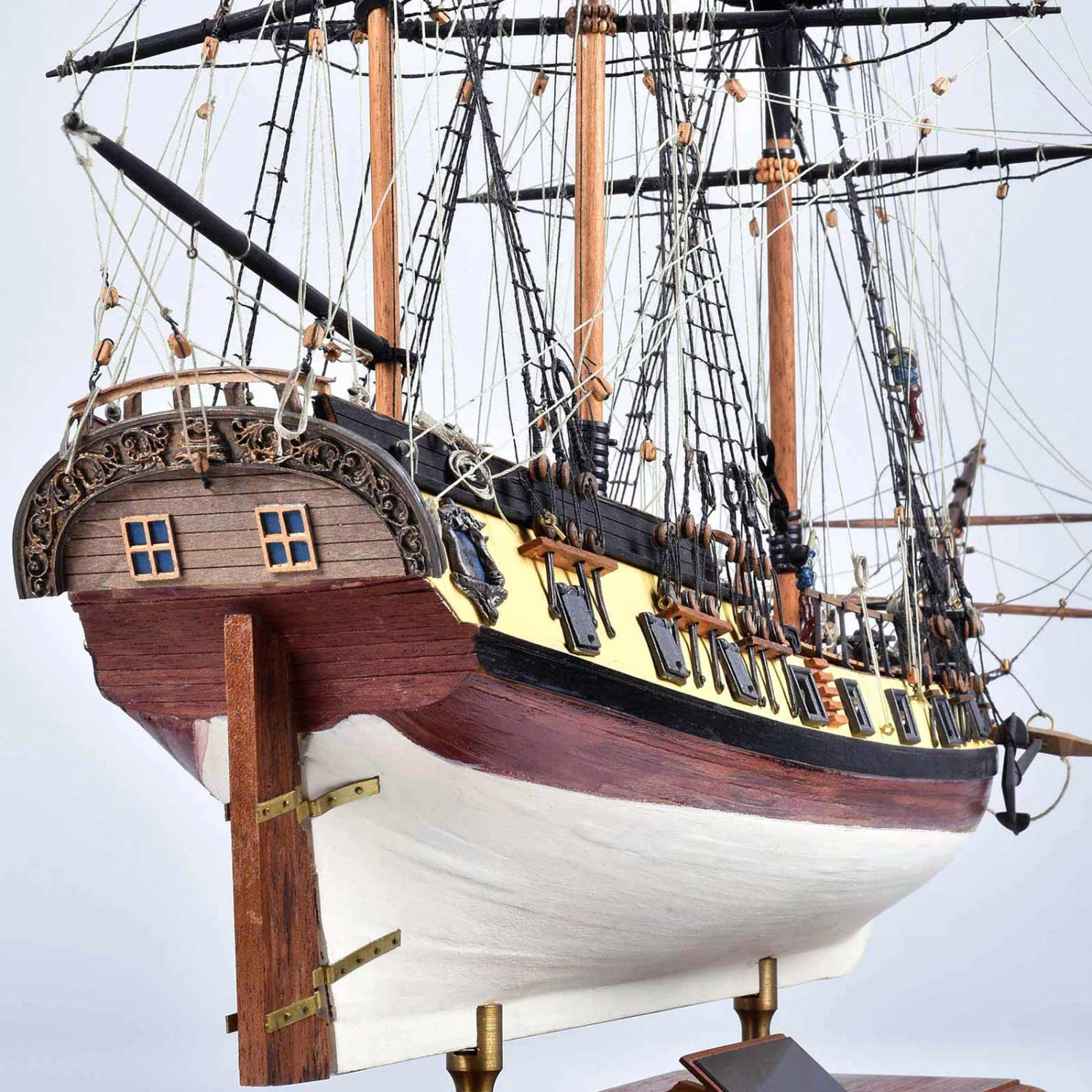Model Shipways Rattlesnake US Privateer 1:64 Scale Master Builders Combo Set - Image 13