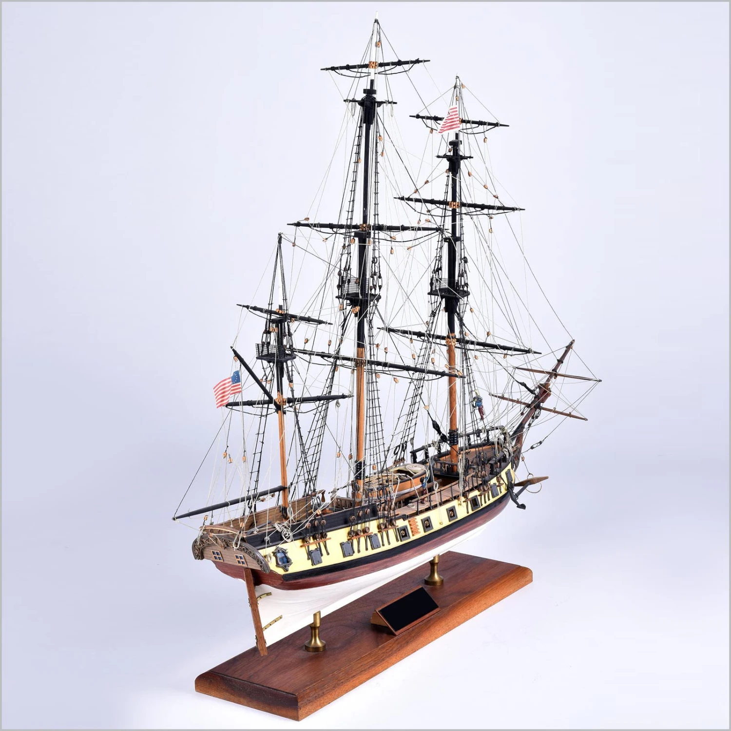 Model Shipways Rattlesnake US Privateer 1:64 Scale Master Builders Combo Set - Image 15